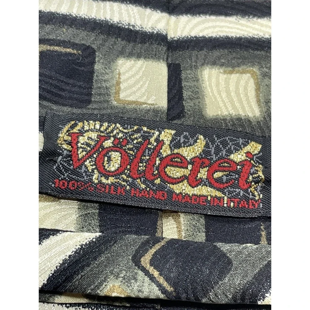 Vollerei 100% Silk Necktie Tie Men’s Made In Italy Lot Of 2